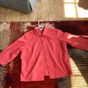 A pink villager women’s blouse